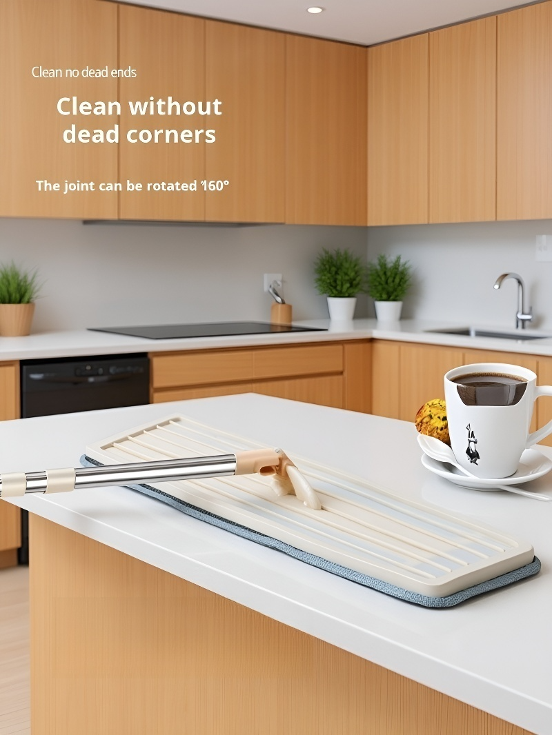  Eco-friendly Household Flat Mop for Wet and Dry Cleaning