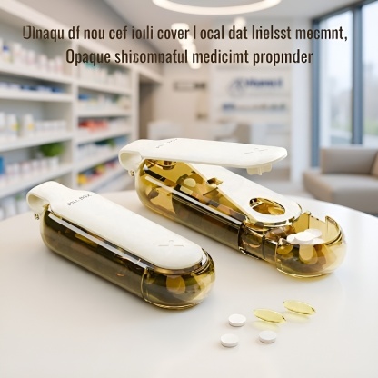 Elderly Travel Pill Organizer – Moisture-Proof and Secure for Daily Use