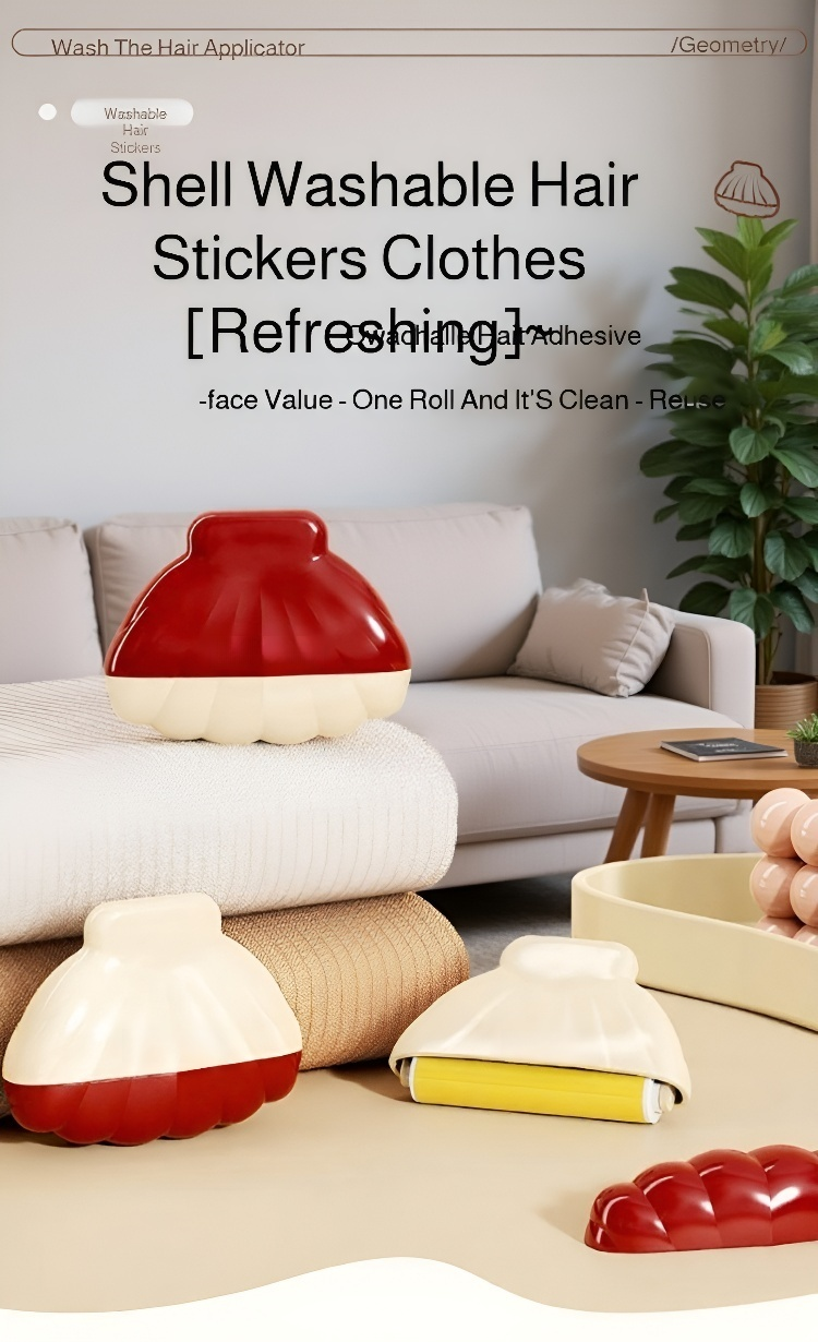 Portable Pet Hair Removal Sticky Roller for quick fur cleaning