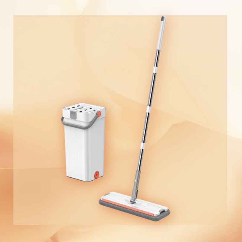 Extra Hands-Free Wet and Dry Mop for Home Cleaning