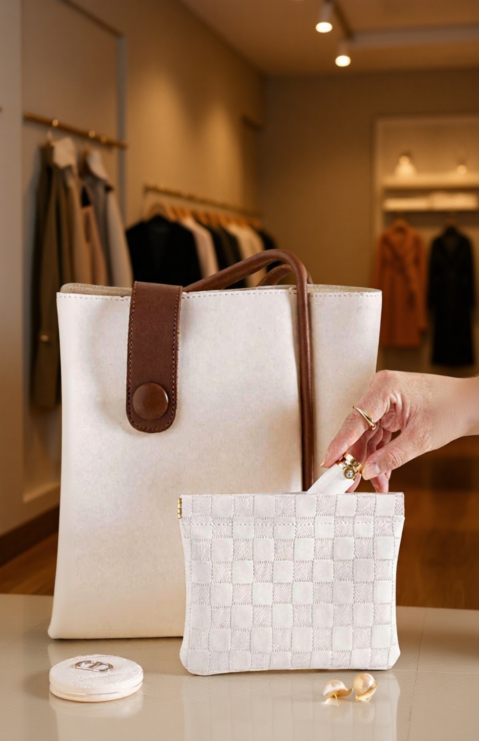 Portable Data Cable Storage Bag for organized cable management