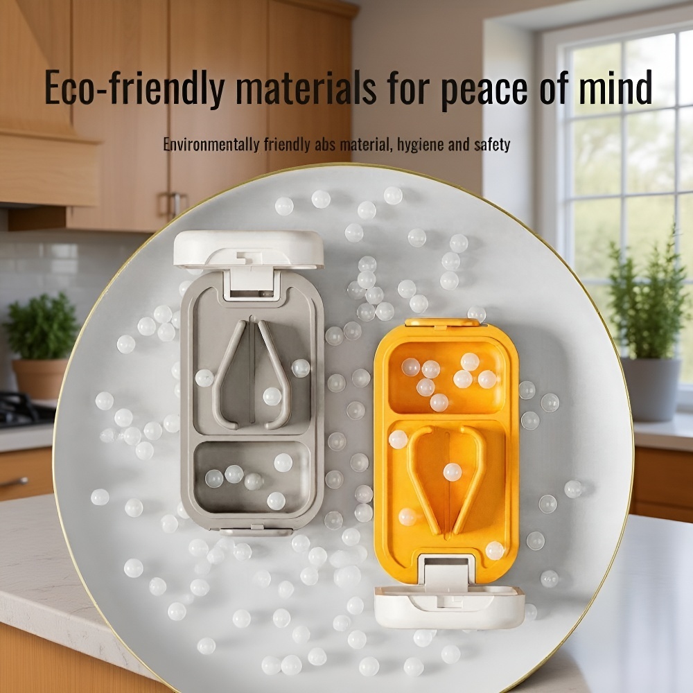  Portable Pill Cutter and Splitter – Cuts Pills into Halves or Quarters