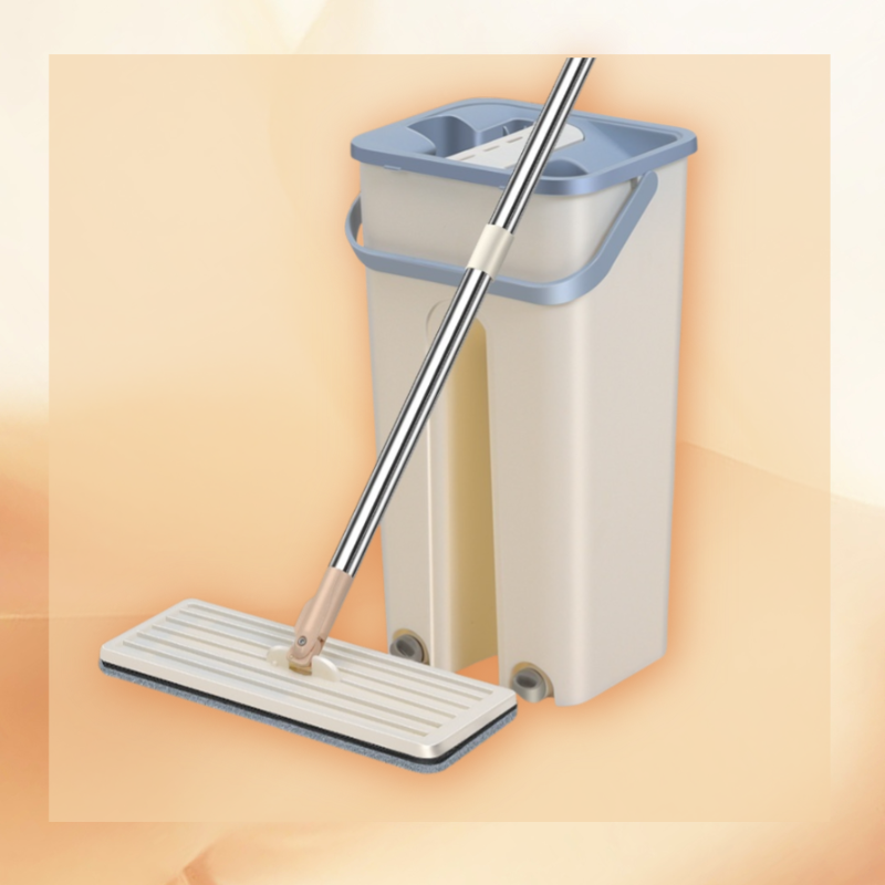  Eco-friendly Household Flat Mop for Wet and Dry Cleaning