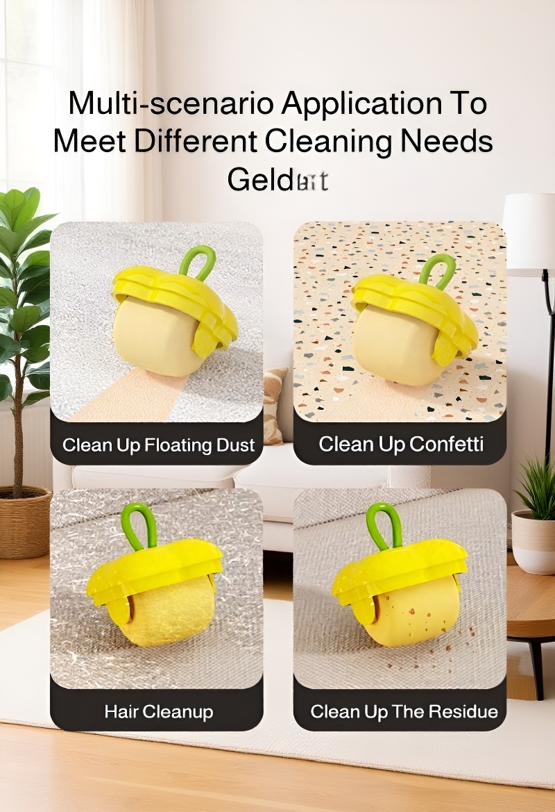 Pet hair remover roller cleaning furniture