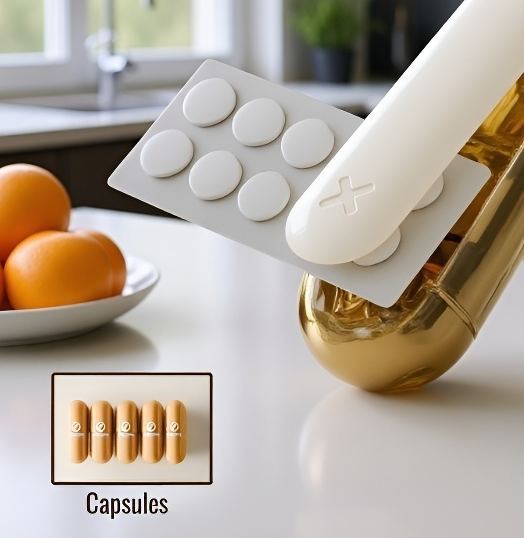 Elderly Travel Pill Organizer – Moisture-Proof and Secure for Daily Use