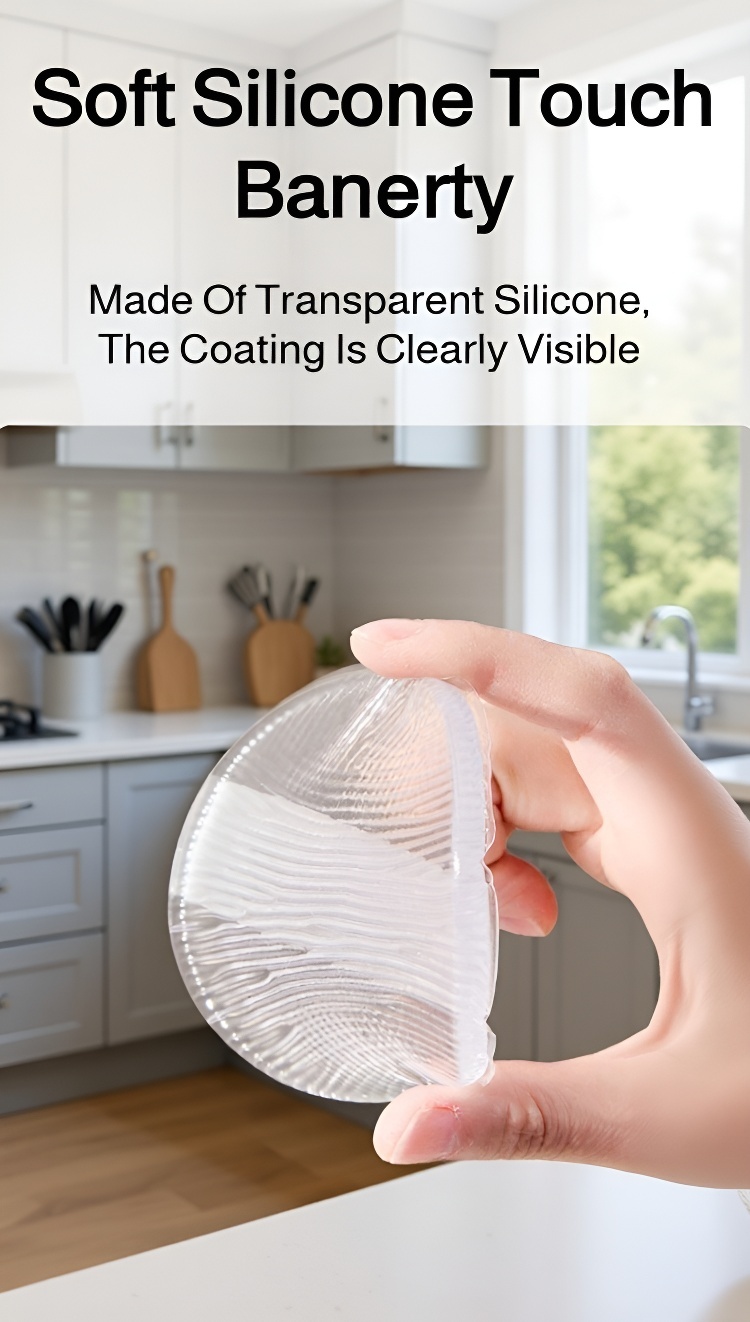 Ergonomic silicone lotion applicator handle design