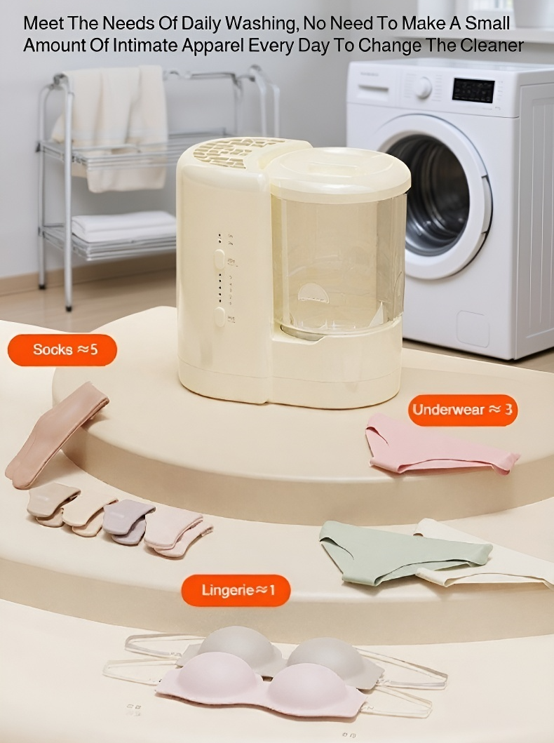 Twin tub washing machine for small apartments