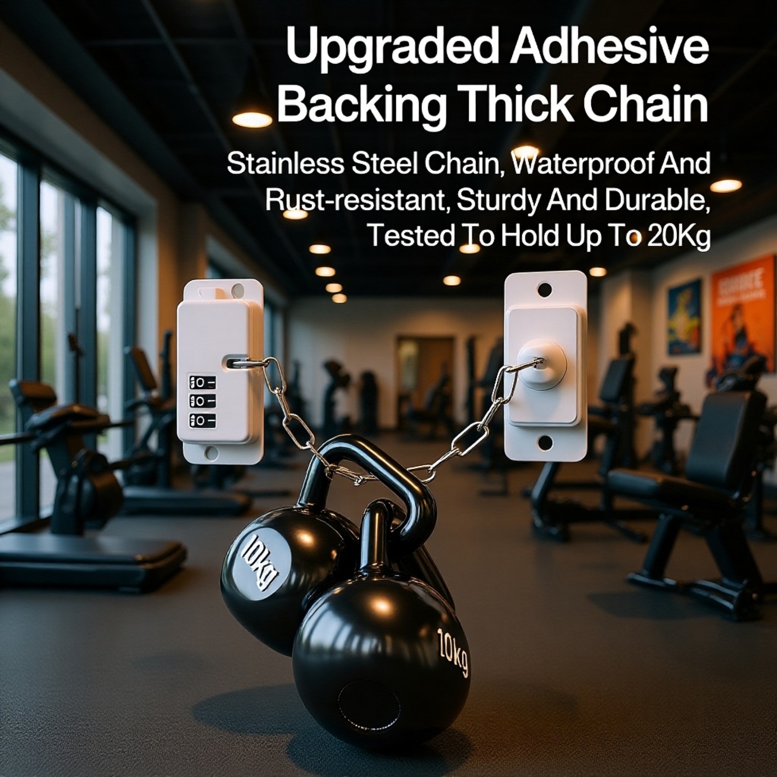 Easy-to-install adjustable door lock demonstration