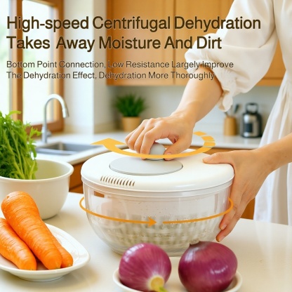  Multi-functional Vegetable Slicer with Drain Basket