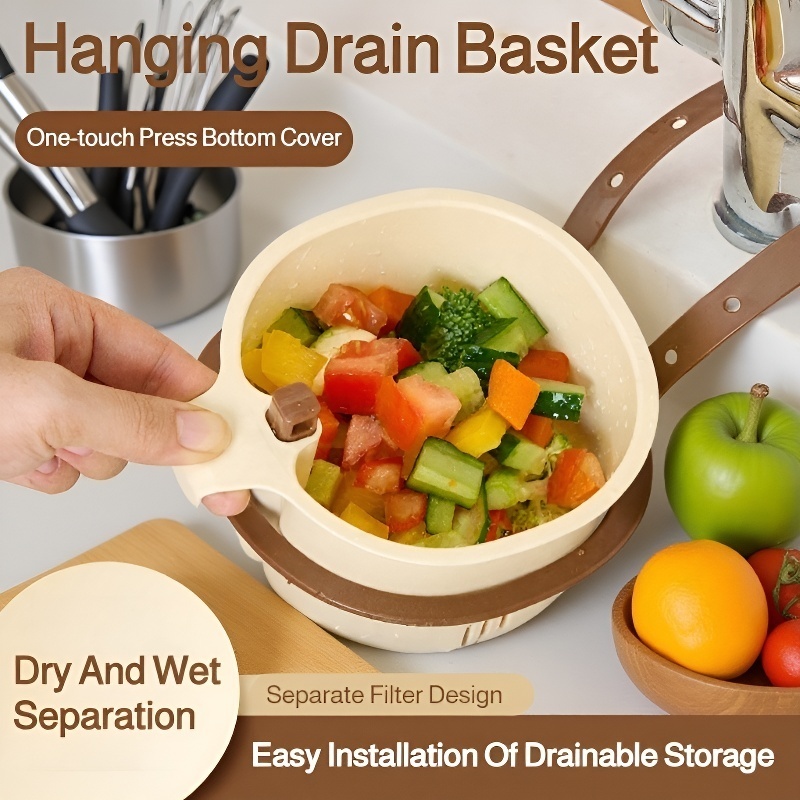  Hanging Sink Drain Basket