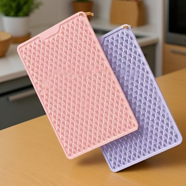 Stress relief with foot massage acupressure board