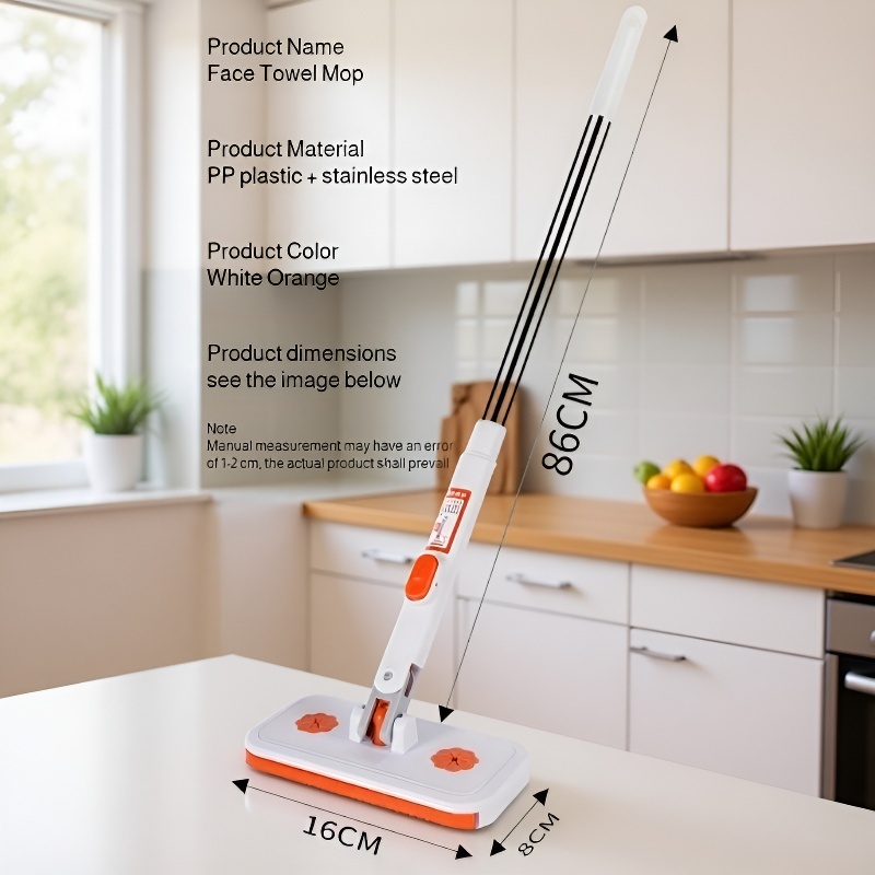 Lazy Hands-Free Face Towel Mop