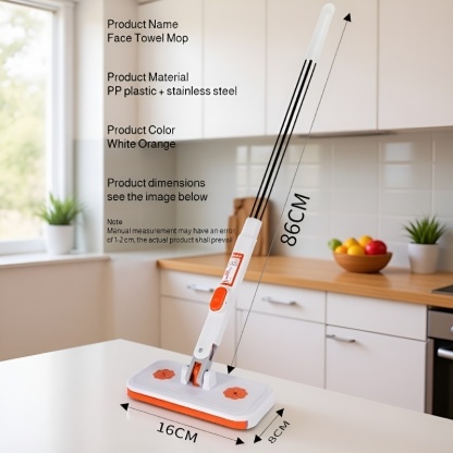 Lazy Hands-Free Face Towel Mop