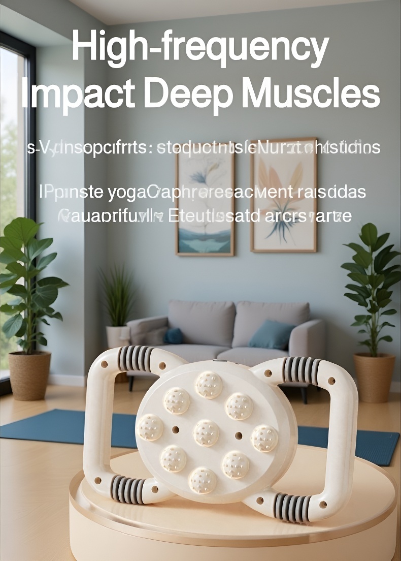 Portable Six-Head Massager Fat Burning Machine front view