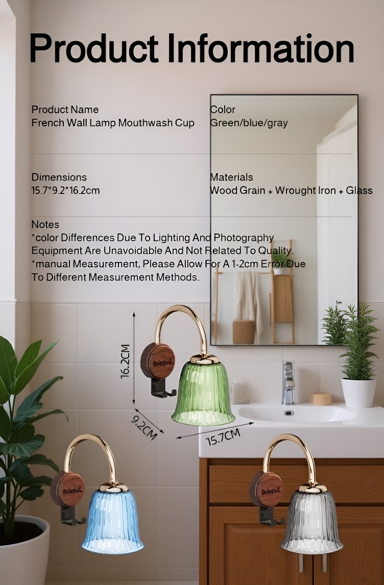 Easy install suction mount toothbrush rack