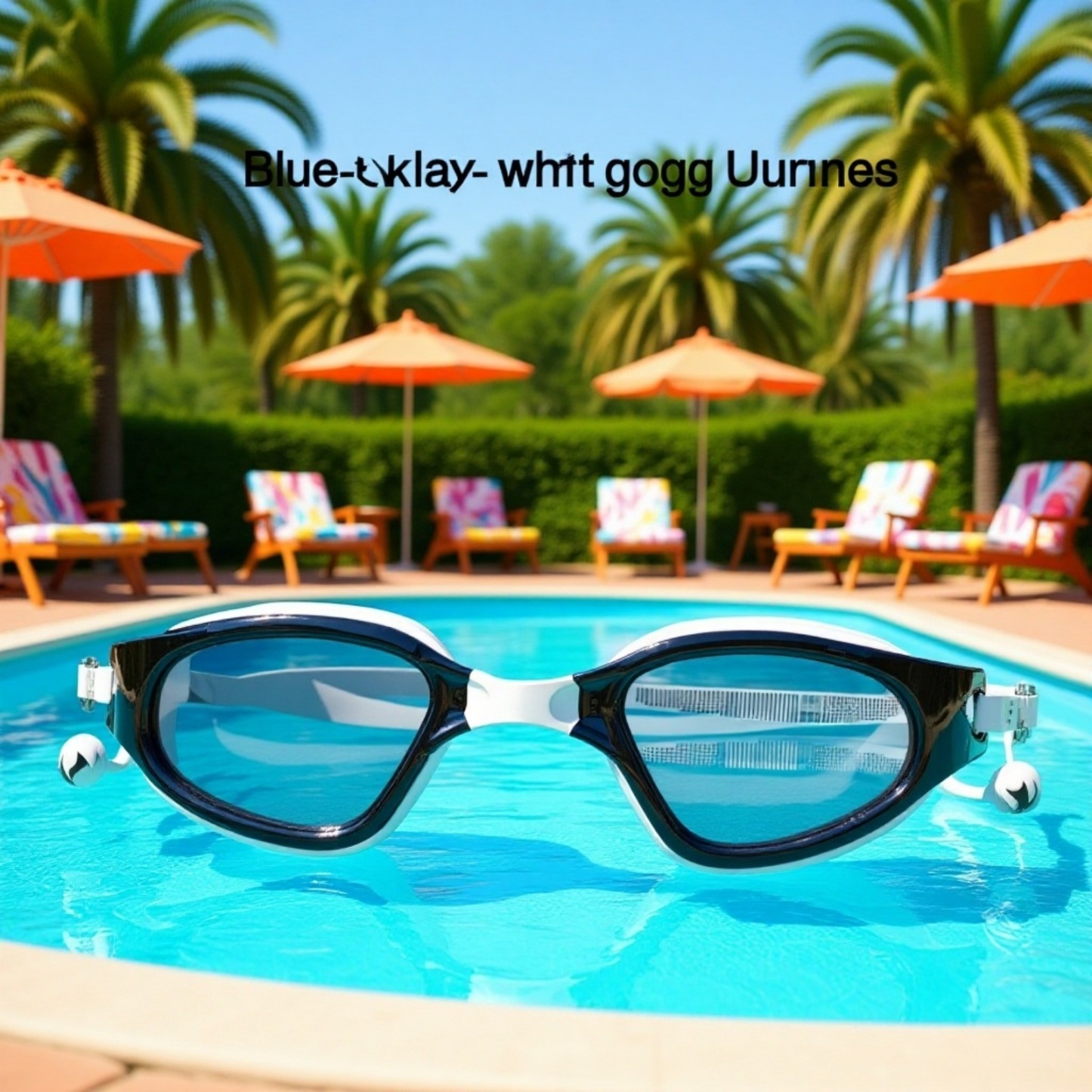 HD Anti-Fog Large Frame Swimming Goggles