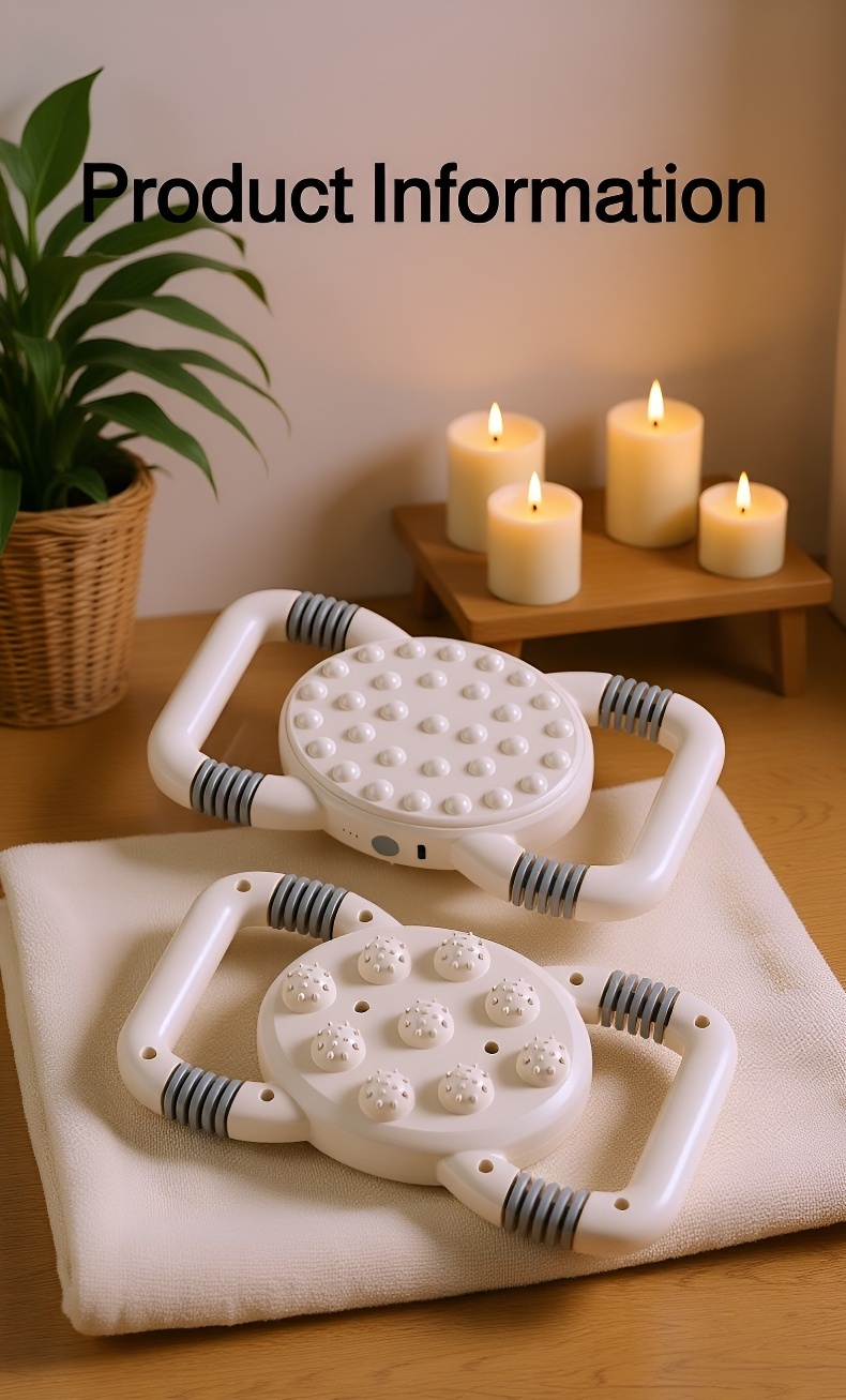 Lightweight massager for home and travel use