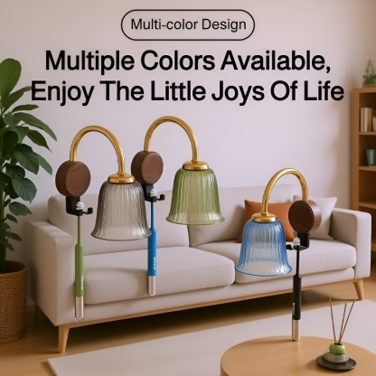 Inverted Magnetic Toothbrush Organizer with Suction Mount