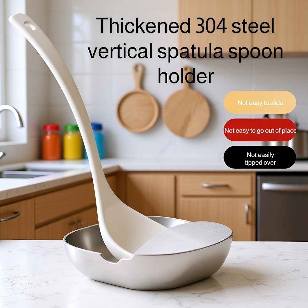  Stainless Steel Spatula Holder