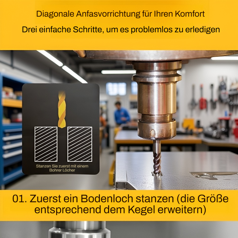 Neue Fasenfräser-Bohrer