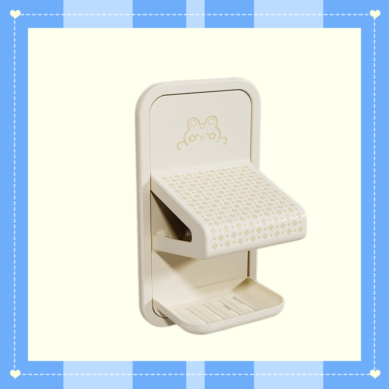 Wandmontierte rutschfeste Fußmatte für das Badezimmer