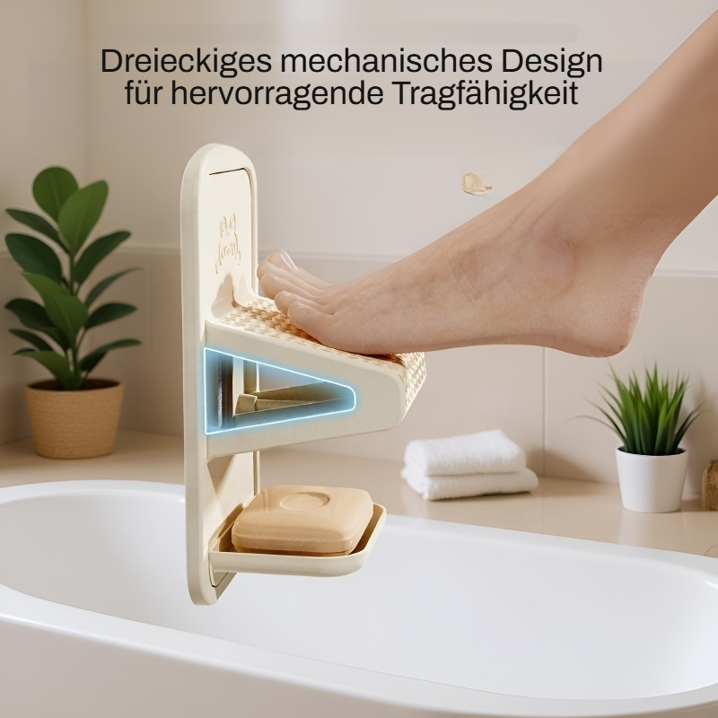 Wandmontierte rutschfeste Fußmatte für das Badezimmer