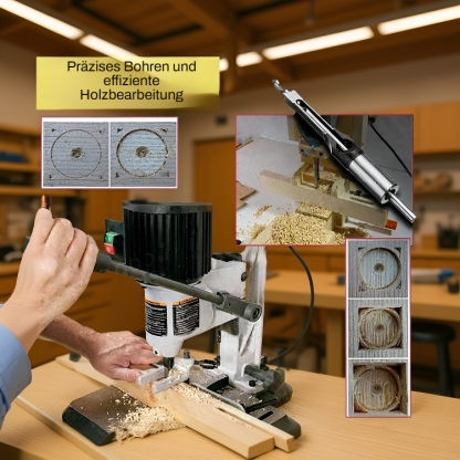 Quadratloch-Bohrwerkzeug