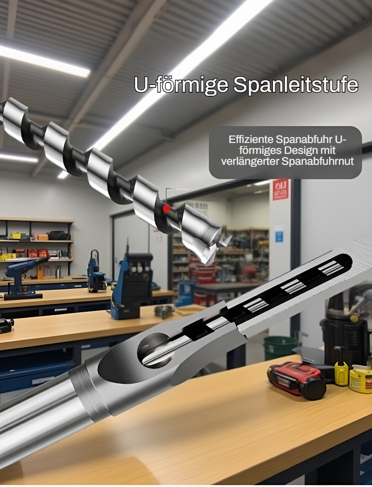 Quadratloch-Bohrwerkzeug für Metallarbeiten
