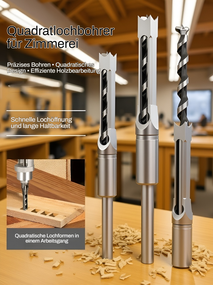 Quadratloch-Bohrwerkzeug