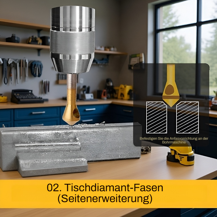 Neue Fasenfräser-Bohrer