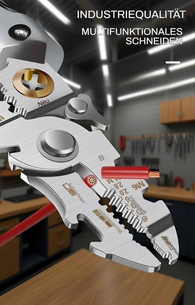 7-Zoll Multifunktionszange Detailaufnahme