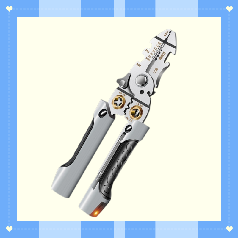 21-in-1 Multifunktionale 7-Zoll Abisolierzange für Elektriker