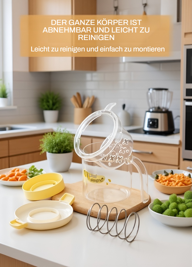 K&uuml;chenzubeh&ouml;r f&uuml;r frischen Kaltbr&uuml;h-Joghurt