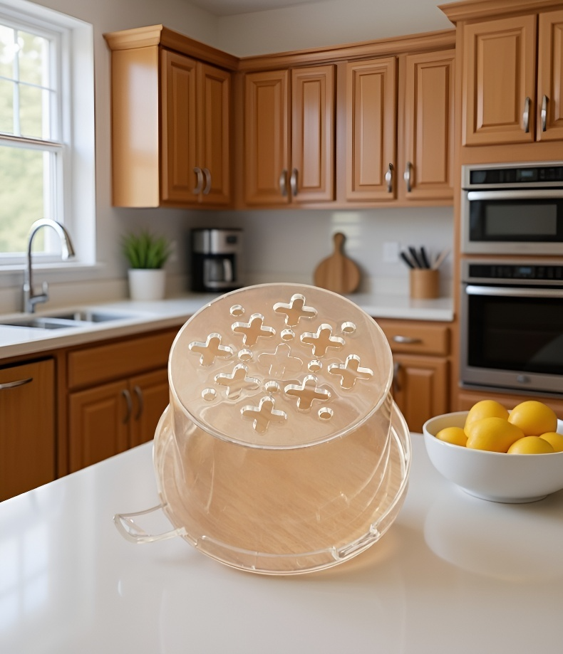 Gro&szlig;er Filter zur Molke-Trennung beim Kaltbr&uuml;h-Joghurt