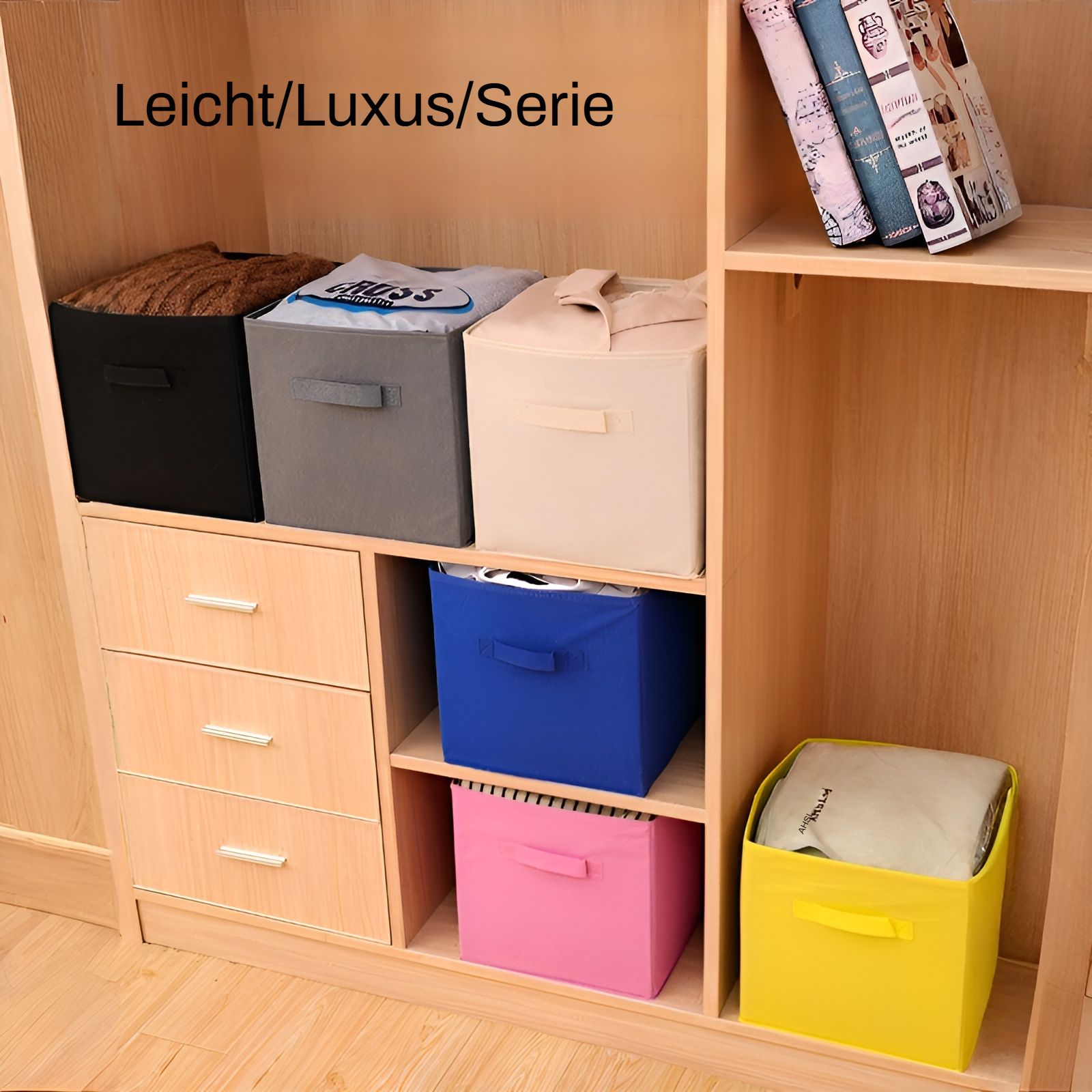 Stilvolle und moderne Stoff-Aufbewahrungsbox