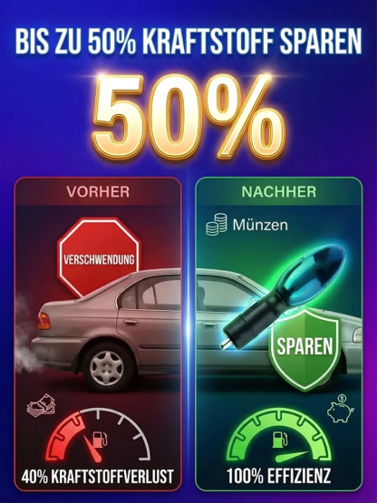 Kraftstoffoptimierer 🚘✨ Bis zu 40 Prozent Sprit sparen ✨ Plug-and-Play für PKW ab 2001 ✨ Sicherfür den Motor 🌱