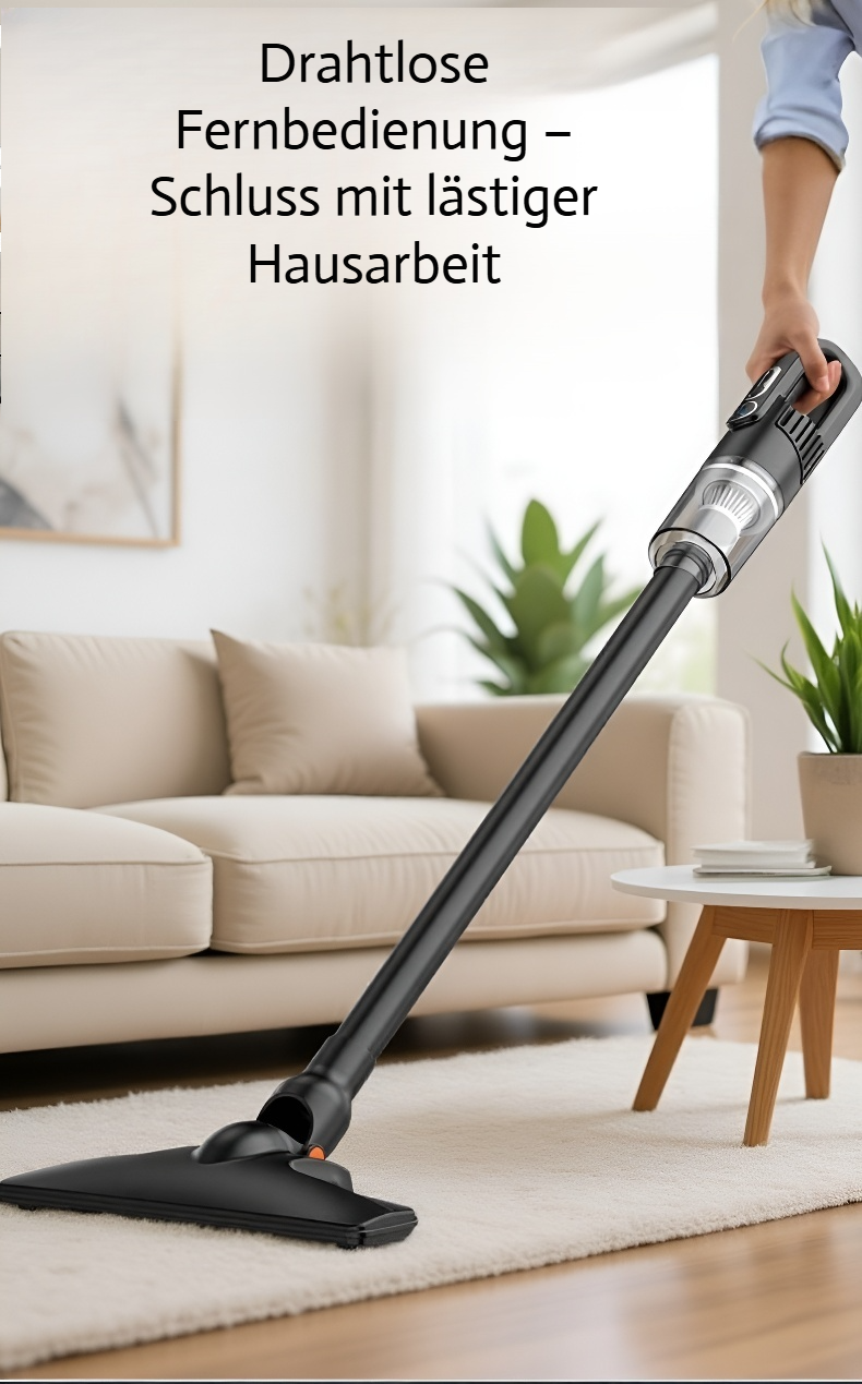 Leichter und tragbarer kabelloser Staubsauger