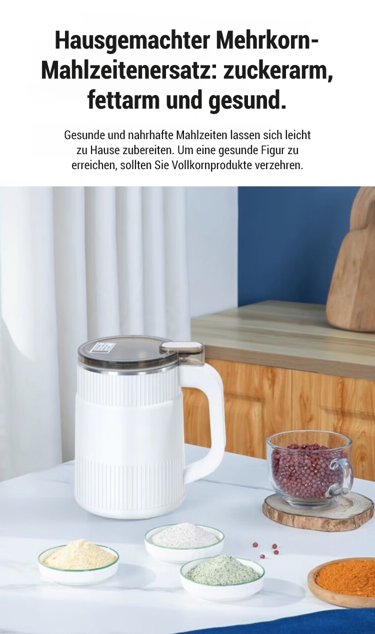 Leicht zu reinigende Getreidemühle für den Heimgebrauch