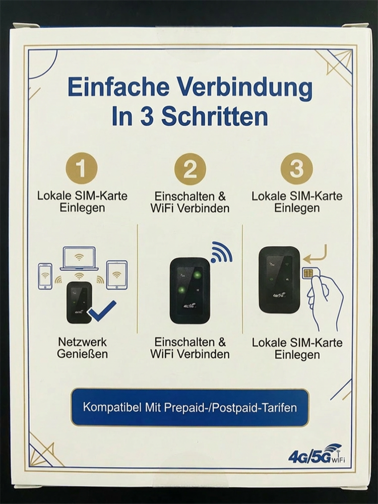 Mobiler WLAN-Hotspot zum Mitnehmen