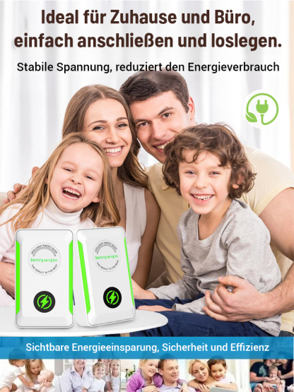  【Energiespar-Stecker】 ✨ Bis zu 86% Stromkostensenken ✨ 100% Legal und Sicher ⚡💶
