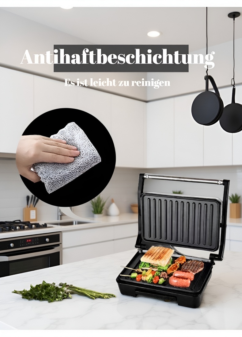 Antihaftbeschichtete Platten für leichte Reinigung