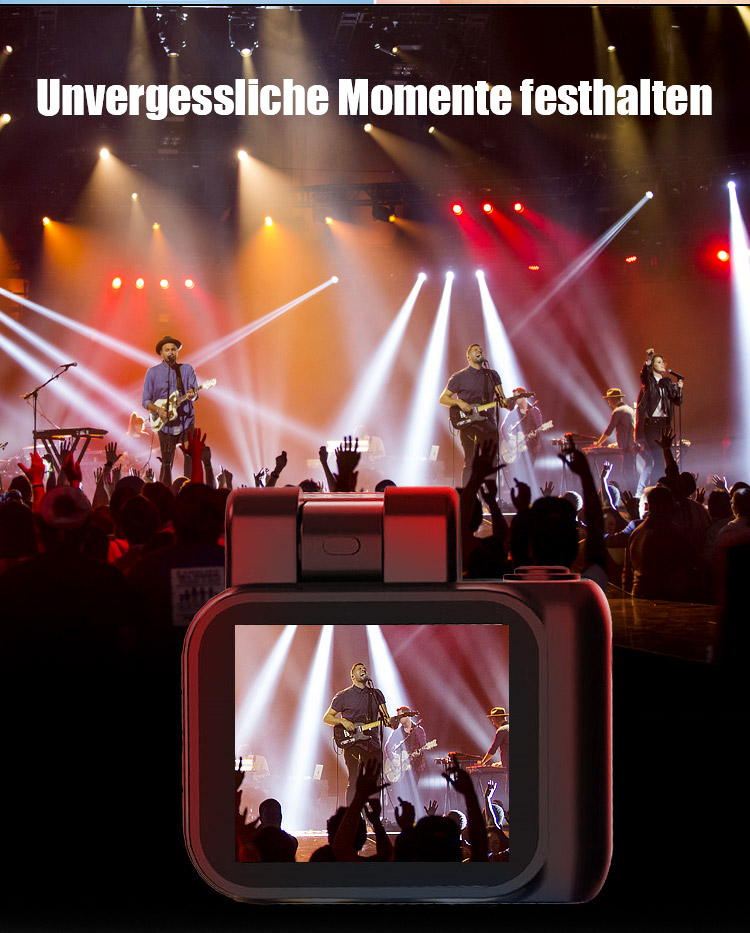 Mini Digitalkamera für Reisen