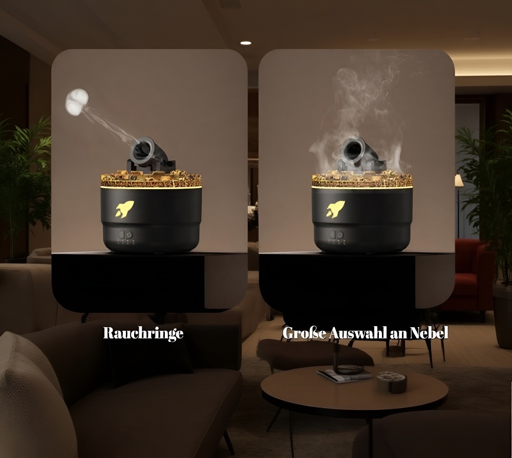 Diffusor mit LED-Beleuchtung und Timerfunktion