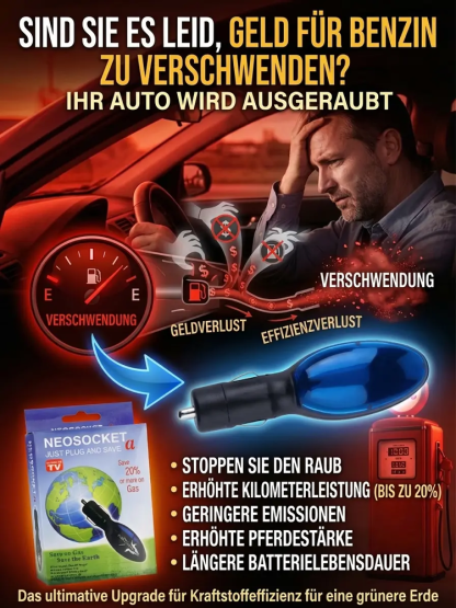 Kraftstoffoptimierer 🚘✨ Bis zu 40 Prozent Sprit sparen ✨ Plug-and-Play für PKW ab 2001 ✨ Sicherfür den Motor 🌱