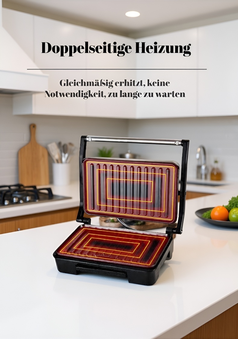 Vielseitiges Küchengerät für Frühstück und Snacks