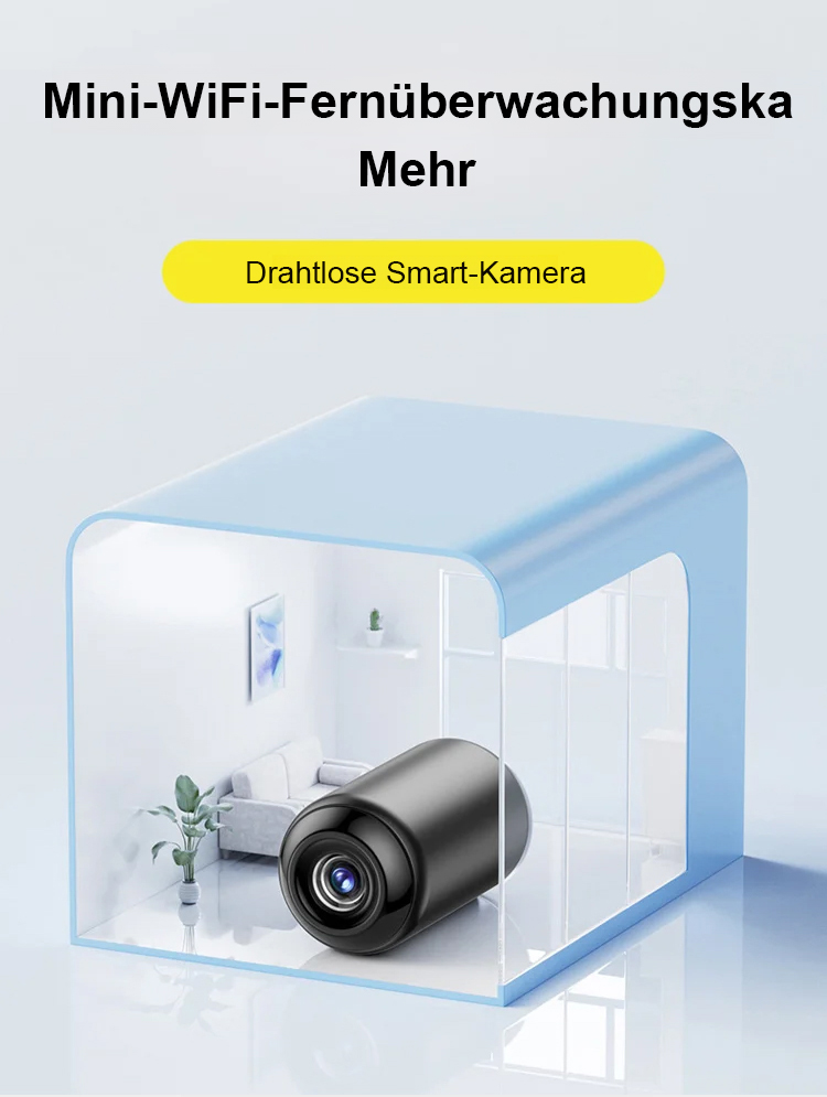 Einfache Installation Mini WiFi Kamera