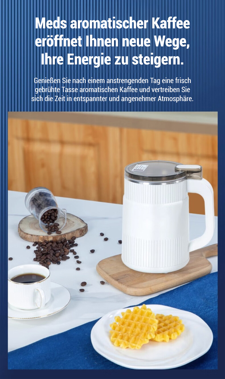 Getreidemühle aus robustem Material mit Mahlergebnis