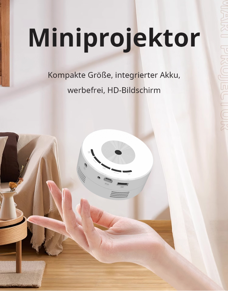 Leichter 4D-Beamer für flexible Nutzung