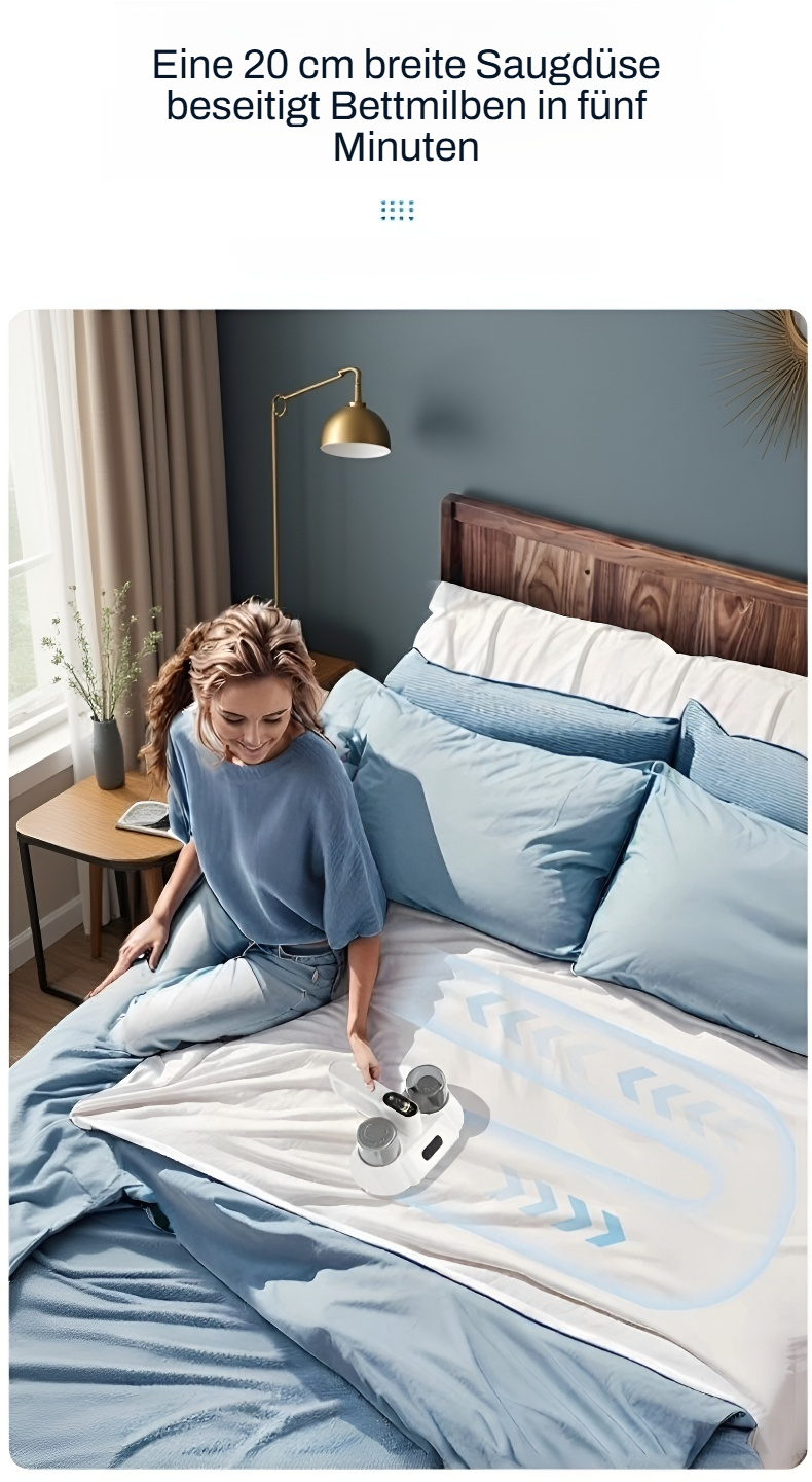 Sterilisationstechnologie Milbenstaubsauger für Allergiker