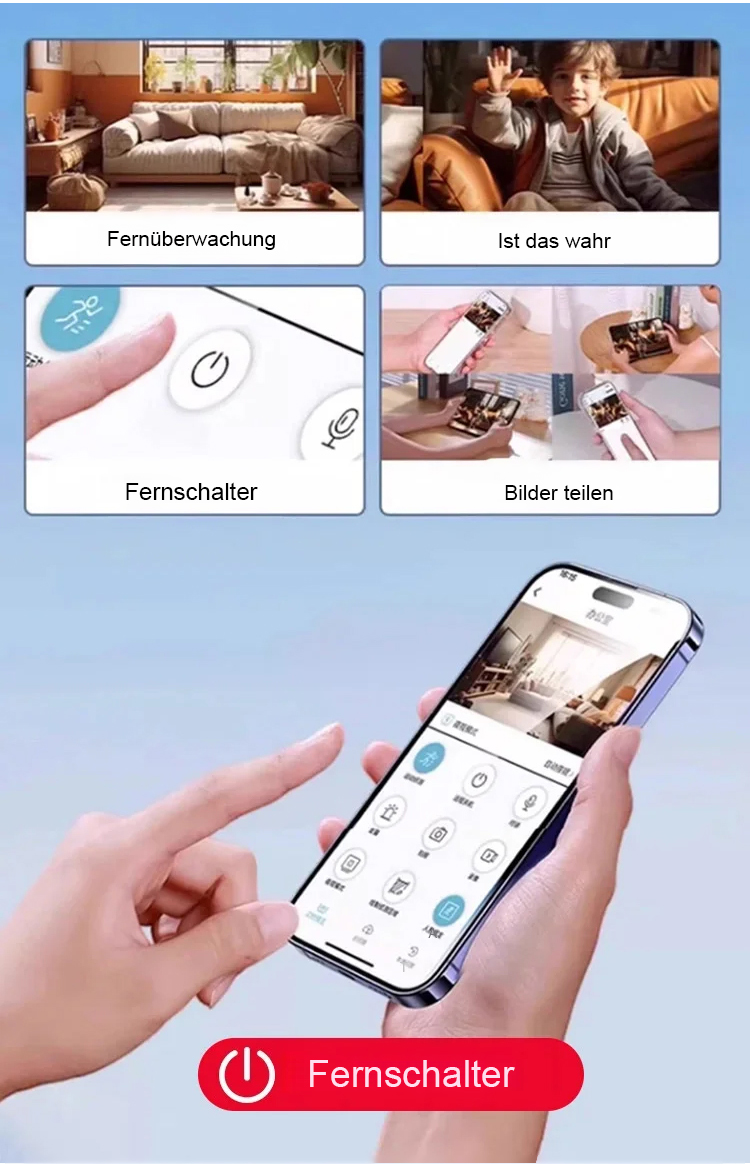 HD-Bildqualität Mini Überwachungskamera